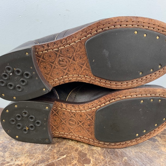 Timberland Boot Co. Tackhead Brown Wingtip Shoes 7 - Picture 7 of 8